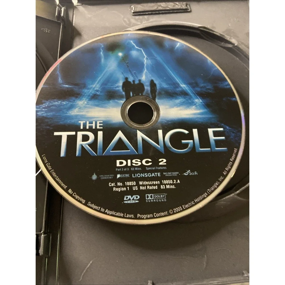 The Triangle Dvd 2-Disc Set Lenticular 2006 Sci‎ Fi Catherine Bell Lou Diamond - Picture 11 of 14